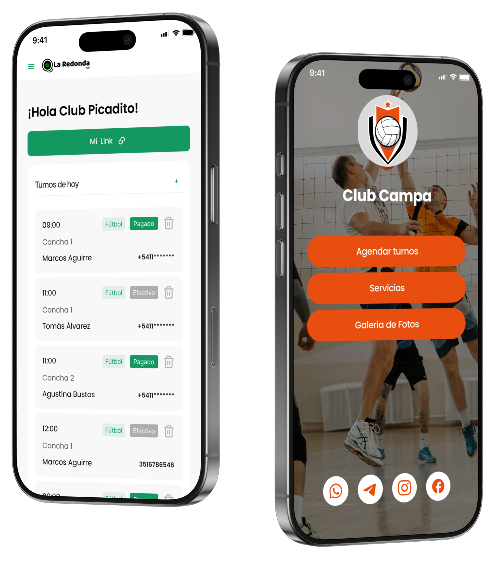 Vista del teléfono 2